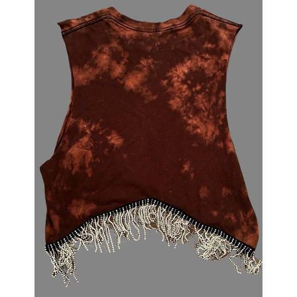 Red Hot Chili Peppers Rhinestone Fringe Tank Top. Size Small. NWT - Picture 4 of 12